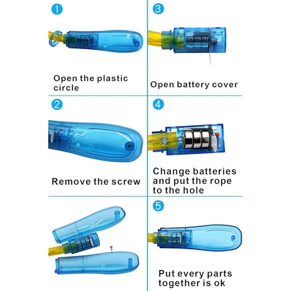 2 LED Light Up Jump Ropes - Picture 11 of 13